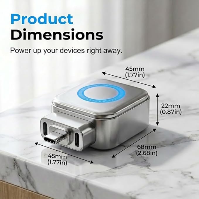 Auto Power-Off Fast Charging Adapter - 140W Smart Auto Stop Charger with AI Full-Charge
