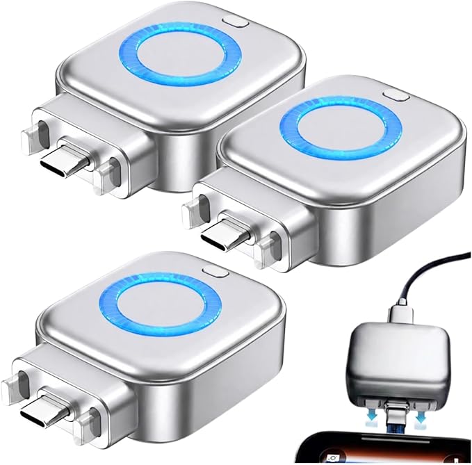 Auto Power-Off Fast Charging Adapter - 140W Smart Auto Stop Charger with AI Full-Charge